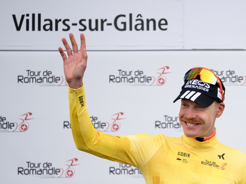 Dorian Godon signe un fracassant retour sur le Tour de Romandie