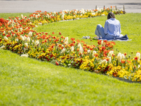 Il n'a pas beaucoup plus au mois d'avril cette année en Suisse