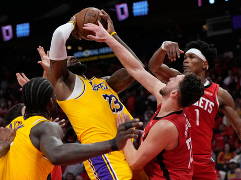 Les Rockets éliminés en 6 matches par les Lakers