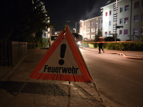 Intervention massive des pompiers à Langnau (BE)