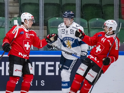 EHT: La Suisse s'impose face à la Finlande aux tirs au but