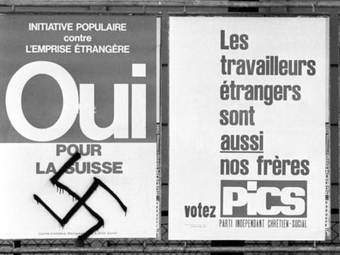 Votation sur l'immigration: une histoire suisse vieille de 50 ans