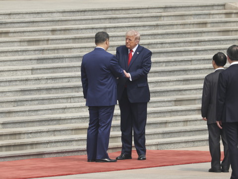 Xi accueille Trump à Pékin pour un sommet des grandes puissances