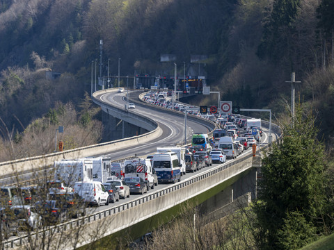 Le trafic redevient fluide au portail nord du Gothard
