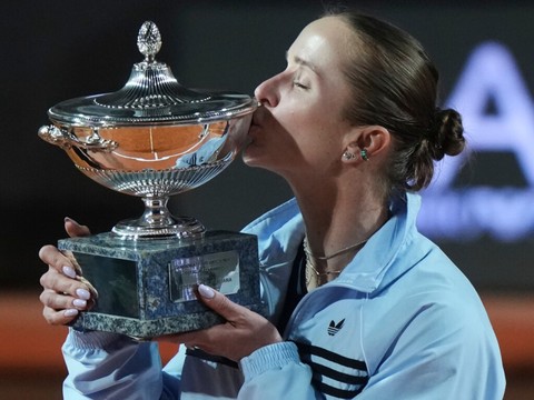 Svitolina sacrée pour la troisième fois à Rome