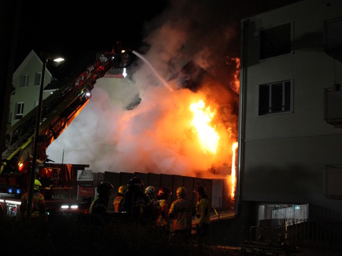 Neuf blessés dans l'incendie d'un immeuble à Saint-Gall