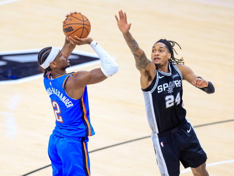 Le Thunder récupère l'avantage du terrain face aux Spurs