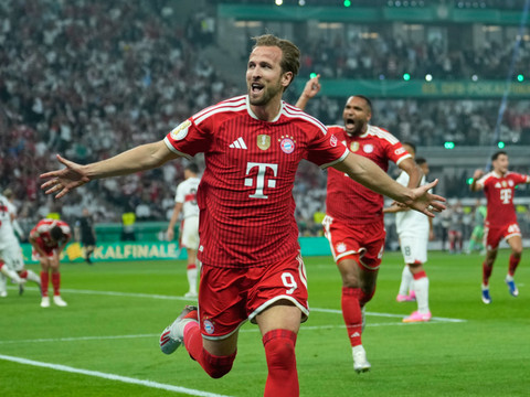Le Bayern remporte la Coupe d'Allemagne avec un triplé de Kane