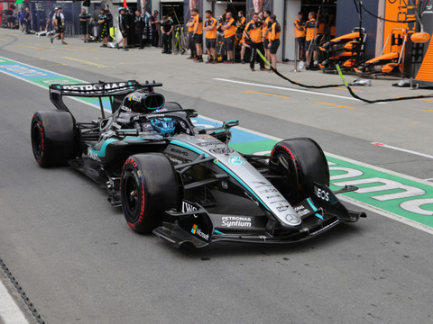 George Russell partira en pole position à Montréal
