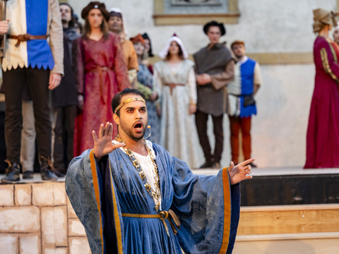 Un opéra historique inédit dans la cour du château de Grandson