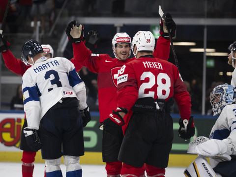 La Suisse bat la Finlande et va retrouver la Suède au Mondial