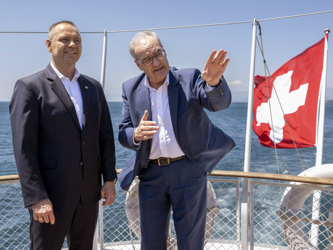 Le président polonais en visite sur les terres de Guy Parmelin