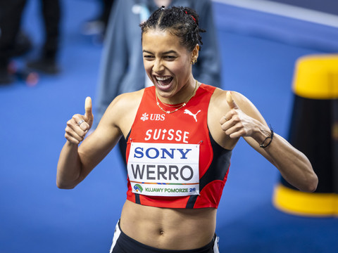 Un deuxième succès en Diamond League pour Audrey Werro
