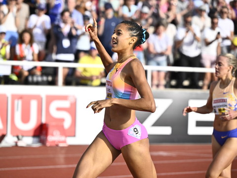 Audrey Werro signe le 3e temps de l'histoire: 1'53''98 sur 800 m