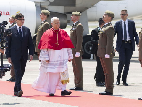 Léon XIV à Barcelone, à la veille d'une messe à la Sagrada Familia