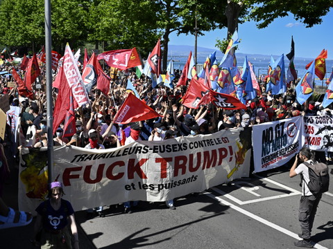 Manifestation anti-G7 à Genève: trois arrestations provisoires