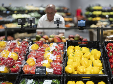 Le sac à nouveau compris dans le poids net des fruits et légumes