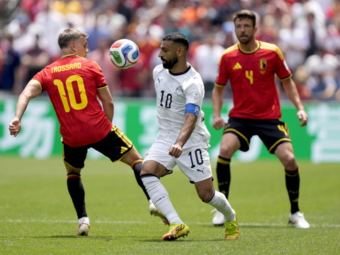 Match nul 1-1 entre Belgique et Egypte