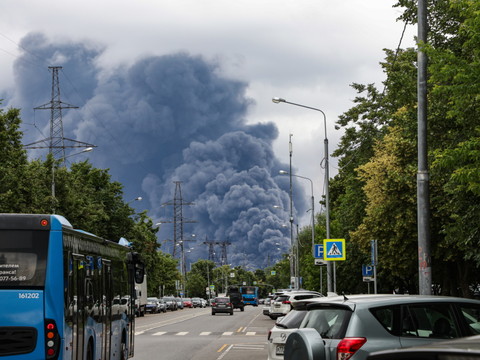 Importante raffinerie frappée à Moscou par une attaque ukrainienne