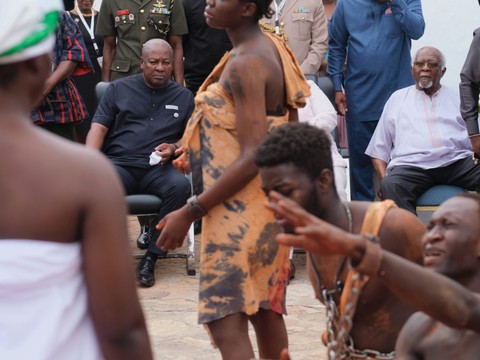 Au Ghana, on commémore la fin de l'esclavage aux Etats-Unis