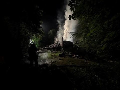 Uitikon-Waldegg (ZH): le feu a ravagé un dépôt de feux d'artifice