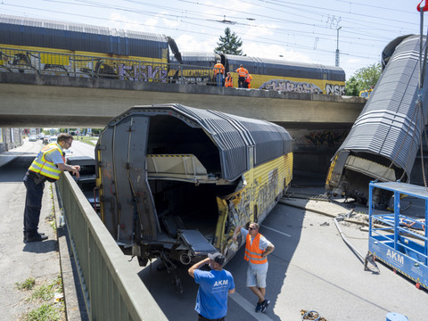 Un mort dans une collision de trains de marchandises à Munich