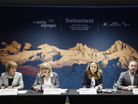 Le Conseil fédéral soutient l'organisation des JO d'hiver 2038