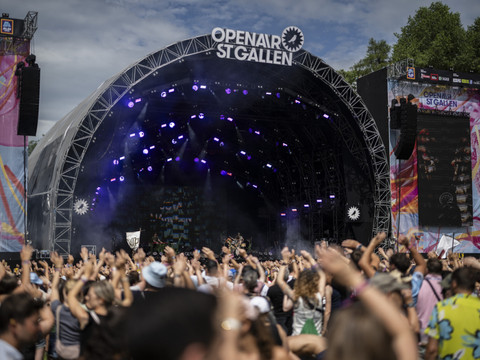 L'OpenAir de St-Gall repart pour une nouvelle édition