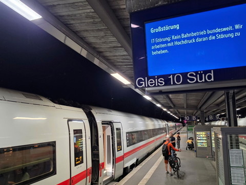 Allemagne: le trafic ferroviaire paralysé à cause d'une panne