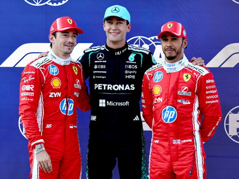 Russell partira en pole position au GP d'Autriche