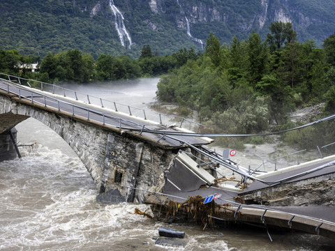 Deux ans après les intempéries dans le val Maggia, 14 projets de reconstruction achevés