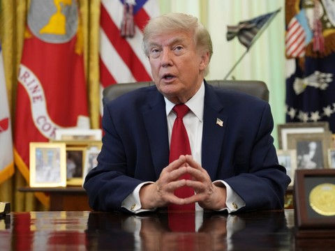Cryptomonnaies: Trump a gagné 1,2 milliard de dollars en 2025