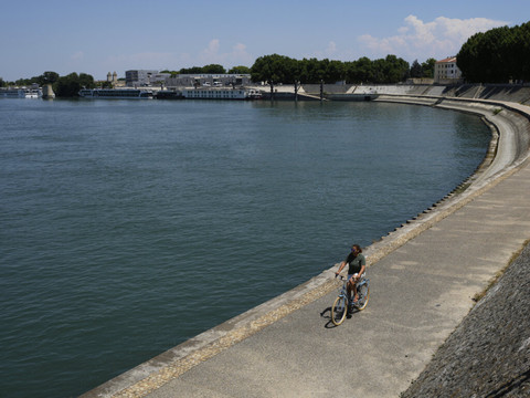 France: rencontre électrique entre l'eau de mer et le Rhône