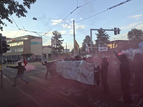 Bâle: une manif de squatteurs dégénère