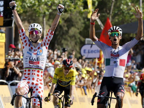 Isaac Del Toro remporte la 2e étape