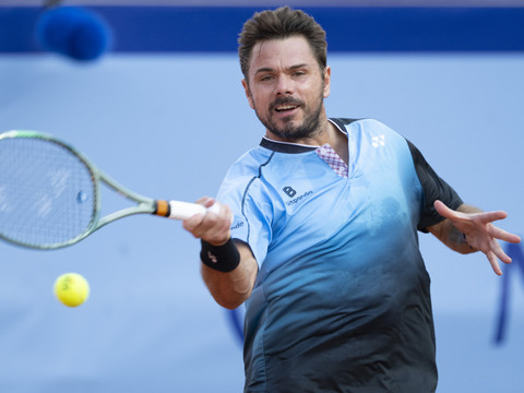 Stan Wawrinka face à Jaime Faria au premier tour