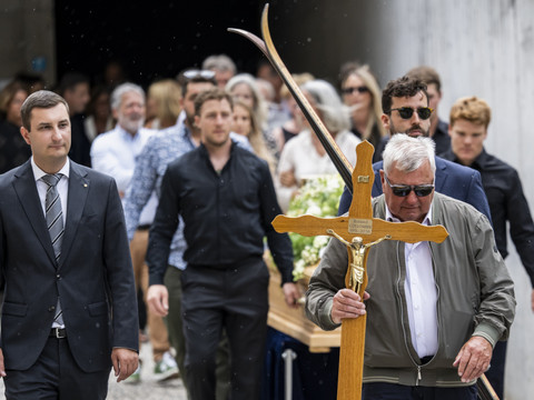 Les obsèques de Roland Collombin ont attiré la foule au Châble