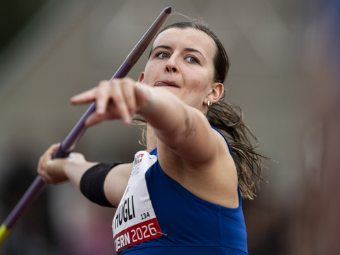 Leonie Hügli bat le record de Suisse du javelot