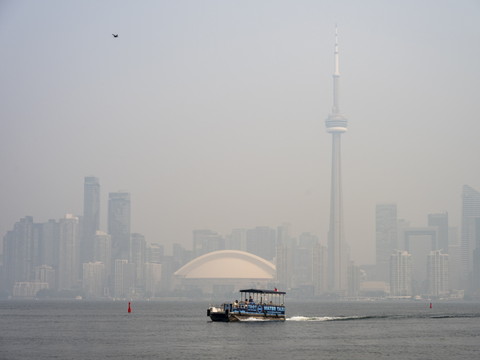 USA aussi touchés par la fumée des incendies au Canada