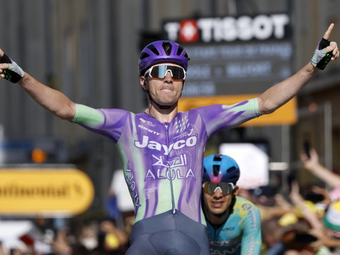 TdF: Mauro Schmid remporte sa première étape à Belfort