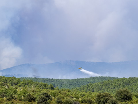 Espagne: 12'000 hectares brûlés dans un incendie au nord de Madrid