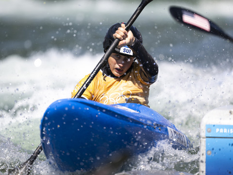Kayak cross: L'or pour Alena Marx, l'argent pour son frère Dimitri