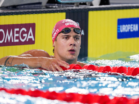 Européens: Ponti en finale du 50 m papillon