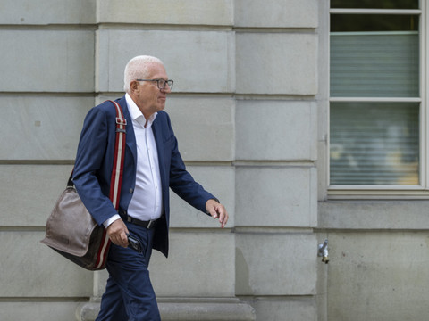 Procès en appel: Pierin Vincenz se tait sur sa situation actuelle