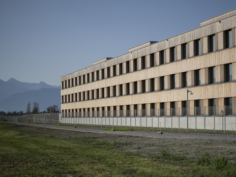 Inauguration d'un nouveau centre fédéral d'asile à Altstätten (SG)
