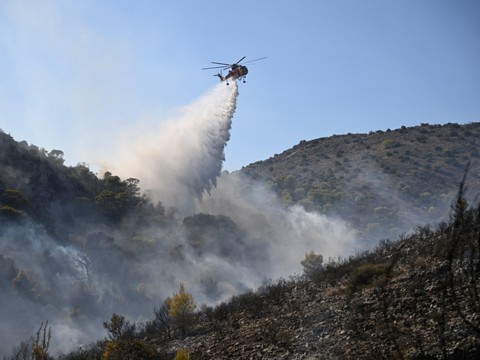 Incendies sur l'île de Salamine, près d'Athènes : deux morts