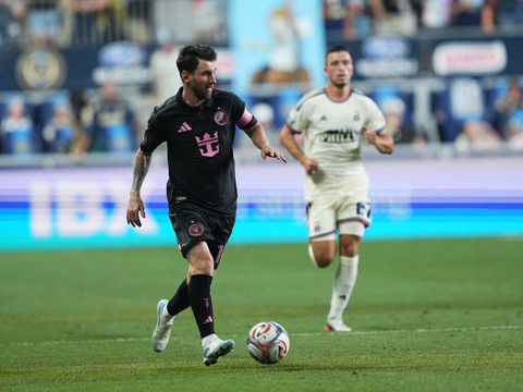 MLS: premier but de Messi depuis le décès de son père