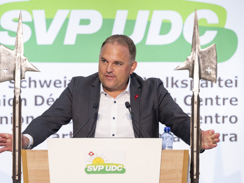Assemblée de l'UDC: Marcel Dettling défend la neutralité