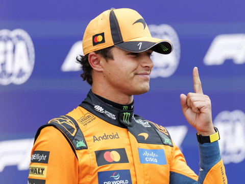 Le Britannique Lando Norris partira en pole position