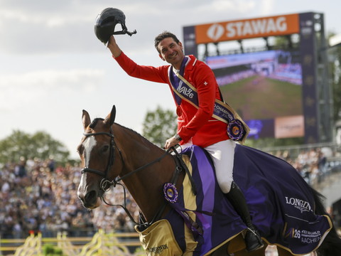 Steve Guerdat, de la table d'opération au titre mondial